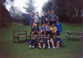 Another group photo at St Briavels Castle youth hostel